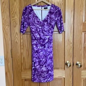 Very flattering NYDJ dress with tummy control slip